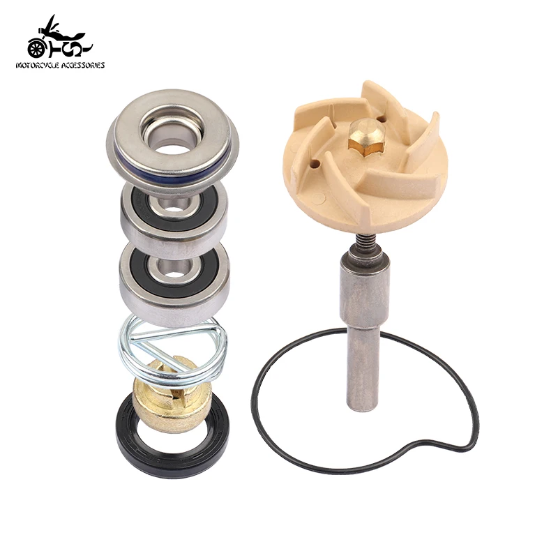 SJ Motorcycle Accessories Water Pump Repair Kit Seal Gasket Set For Piaggio Beverly250 Beverly MP3 Carnaby 250 X7 X8 X9 300cc
