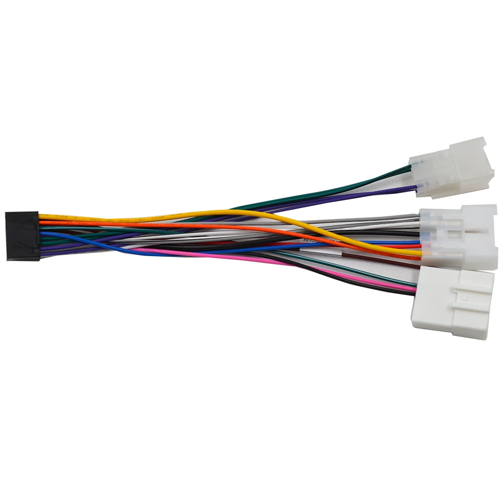 أندرويد راديو السيارة مشغل وسائط متعددة الملحقات سلك محول تسخير كابل لتويوتا كورولا هايلاندر RAV4 فيوس يارس