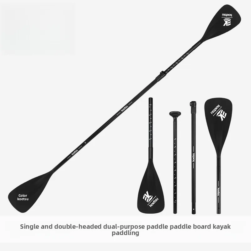 SUP Paddle Single and Double Dual Purpose Fiberglass/Aluminum Paddle Surfboards for Stand-Up Surfboard Sports