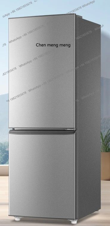 First-class energy-efficient small refrigerator, air-cooled household small dormitory rental house, double door