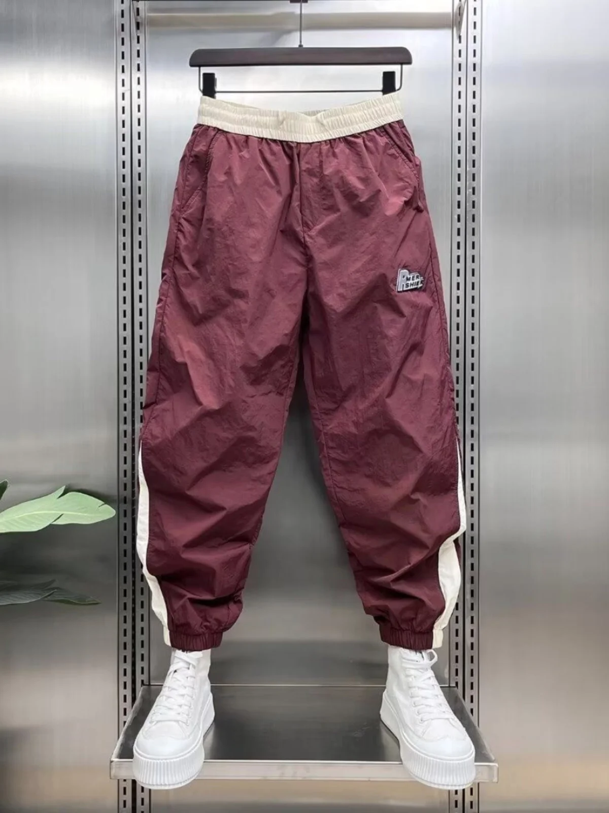 

Свободные брюки-карго в американском стиле 2025 для мужчин: повседневные, спортивные, молодежные, длинные, удобные, дышащие, быстросохнущие, охлаждающие