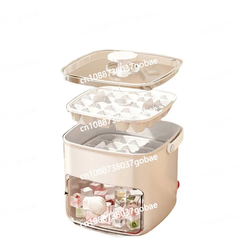 

Формочка для кубиков льда, большая емкость, холодильник для хранения, бытовой пресс для льда