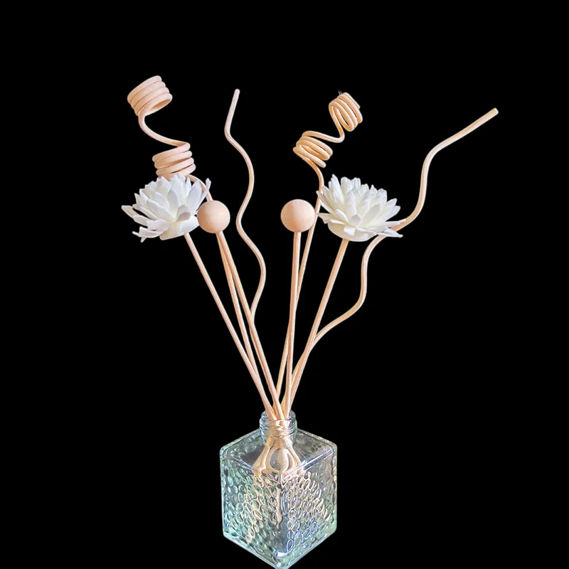 DIY Artificial Flower Rattan Reed Diffuser Refill Sticks 6pcs/8pcs/9pcs Essential Oil Home Fragrance Aroma Diffuse Clu