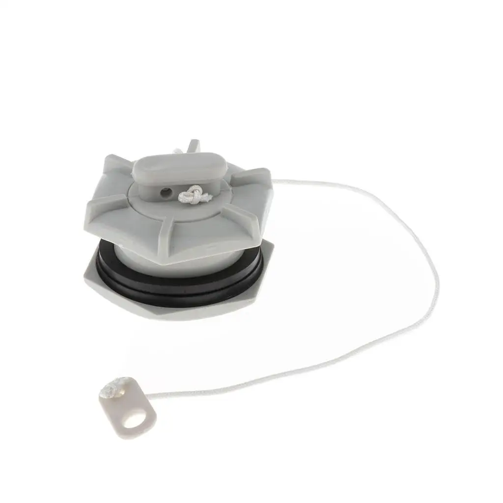 High Quality Boat Scupper Valve PVC Drain Plug Durable Marine Parts for Inflatable Boat Kayak Raft