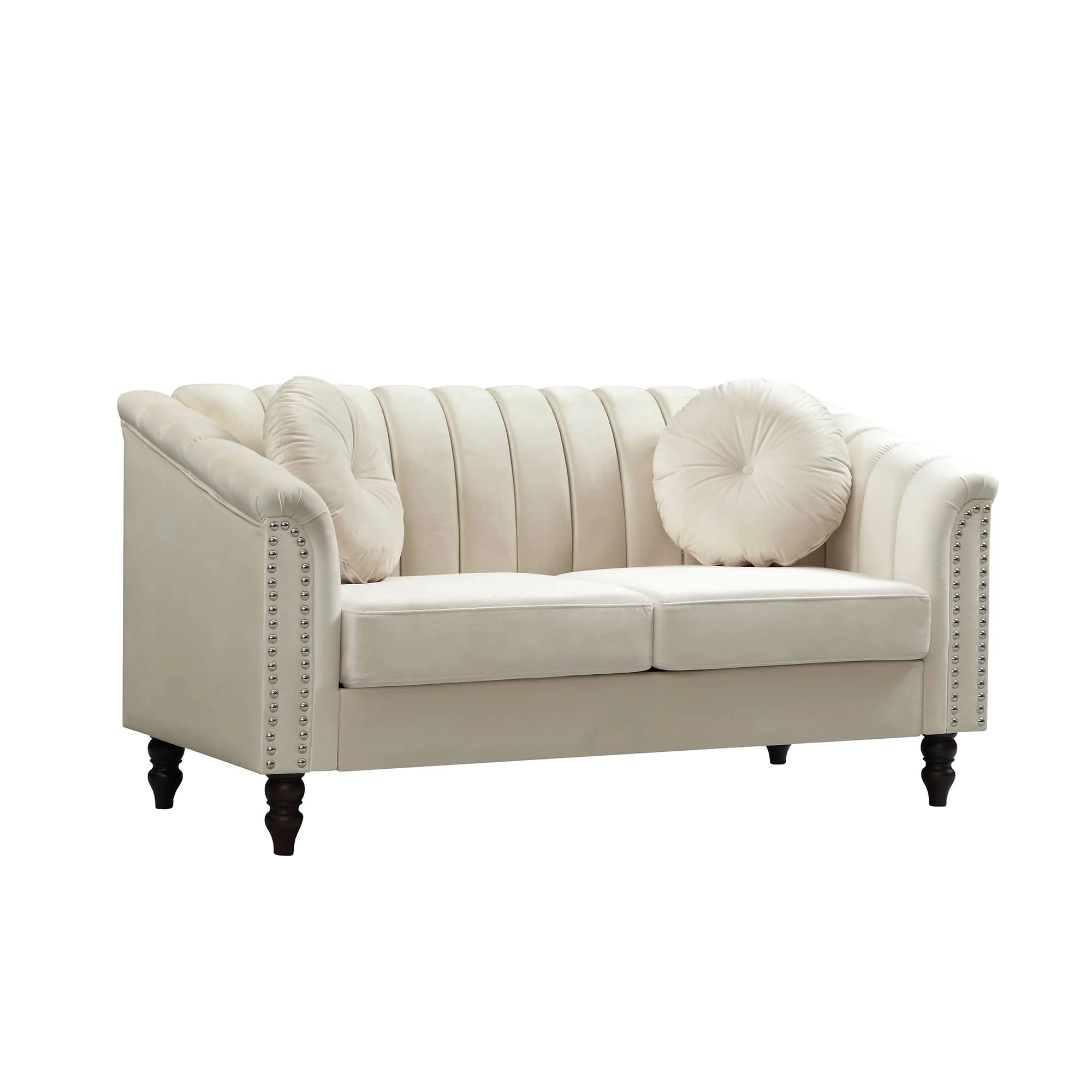 

Modern Nordic Design Luxury Living Room Set New Style 2-Seater Leather Sofa Upholstered Corner Furniture for Home Use