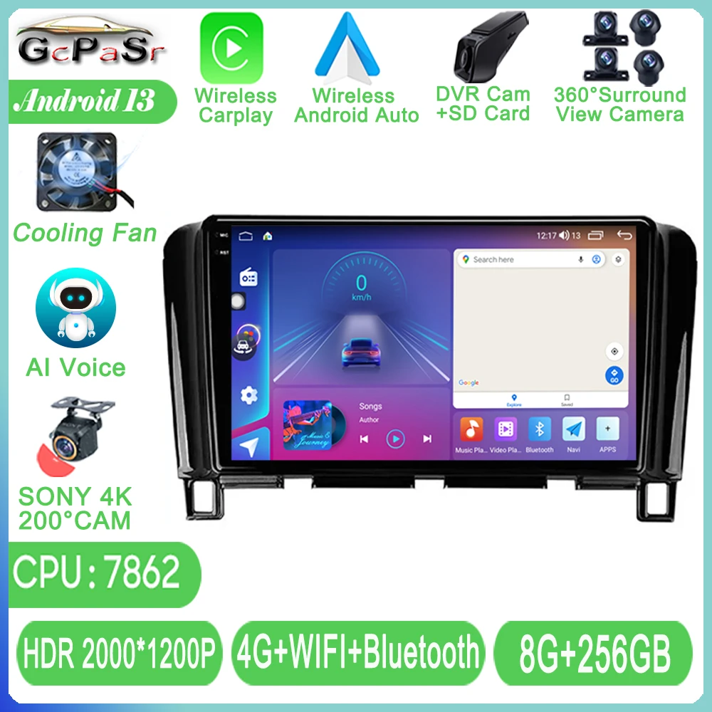 

Android 13 For Nissan Serena 4 C26 2010 - 2016 QLED IPS Unte Stereo Multimedia 4G BT Car Radio Player Bluetooth WIFI No 2din DVD