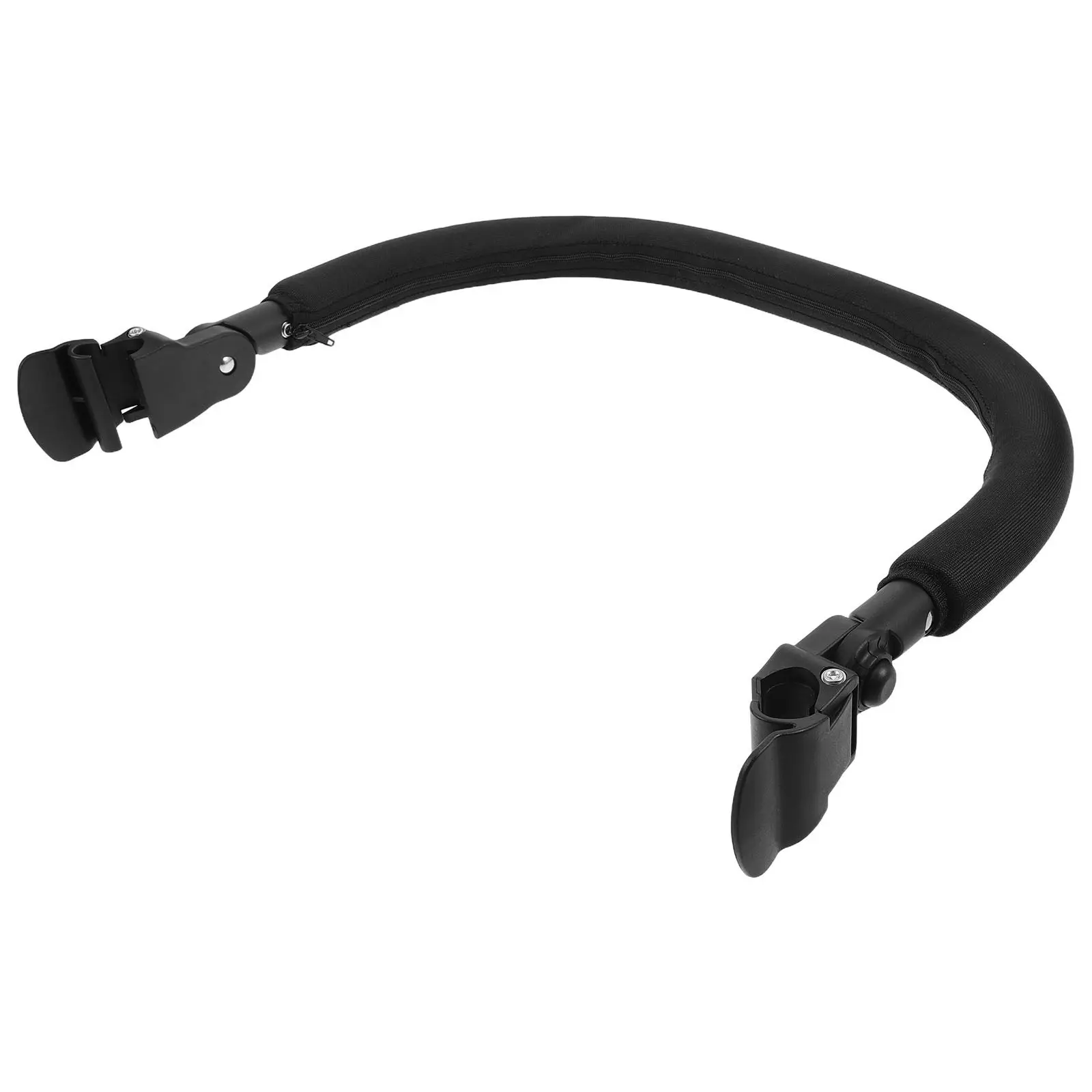 

Baby Stroller Armrest Adjustable Angle Guardrail Pram Handle Soft Cushion Wrap Handrail Secure Stroller Toddler Hold