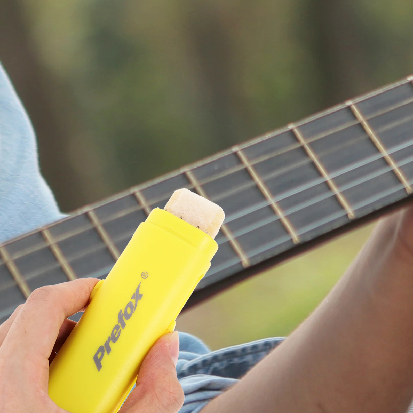 

String Maintenance Pen Rust Remove Fingerboard Cleaning Brush Musical Instrument Care Tool