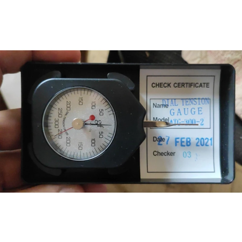 HOT SALE ATG-300-2 Dial Tension Meter Analog Force Gauge Double Pointer Force Tools 300G