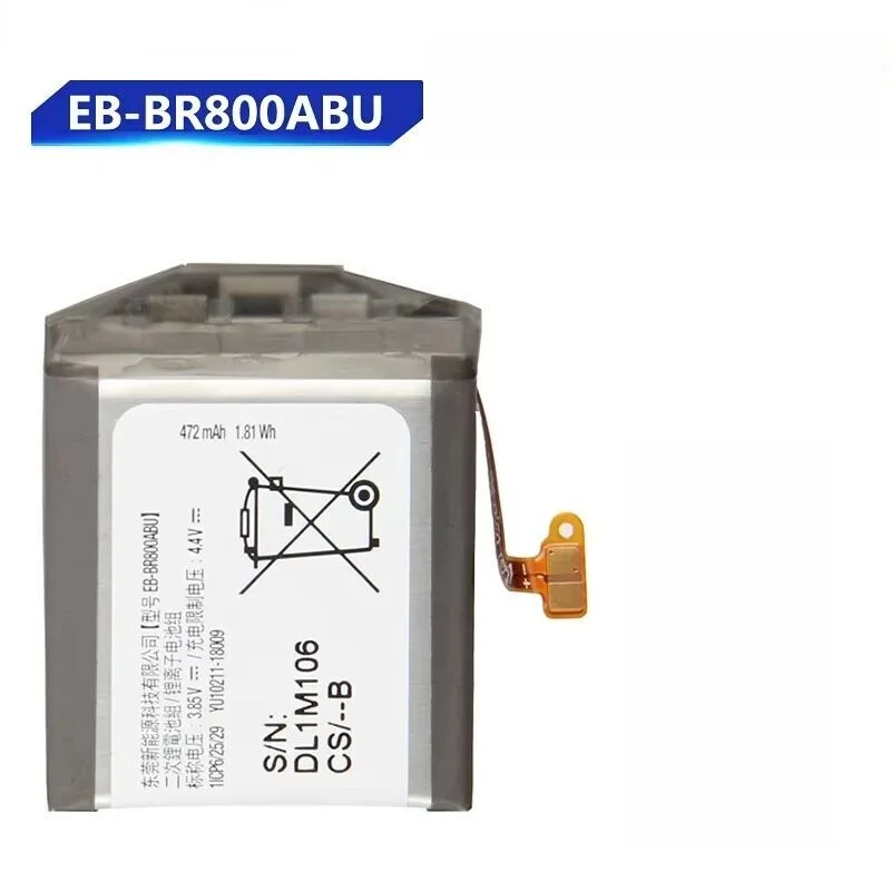Batería EB-BR800ABU EB-BR810ABU EB-BR170ABU para Samsung Gear S4 R800 R810 R805