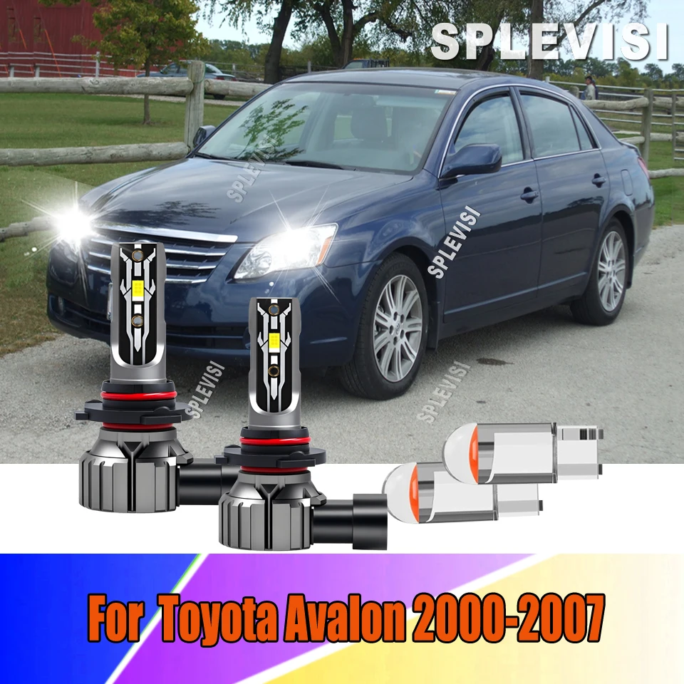 

LED White 6000K Headlight Fog Lights - A Greener Lighting Solution For Toyota Avalon 2000 2001 2002 2003 2004 2005 2006 2007