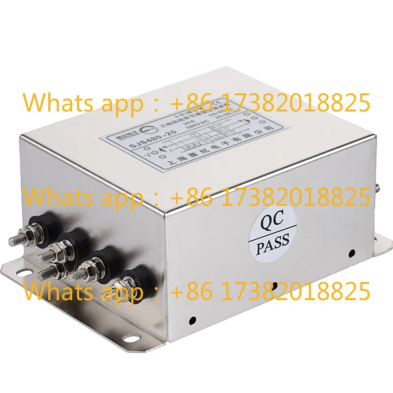 SJS780 anti-interference SJS480 three-phase four-wire power supply filter 380V SJS280 20A30A50A