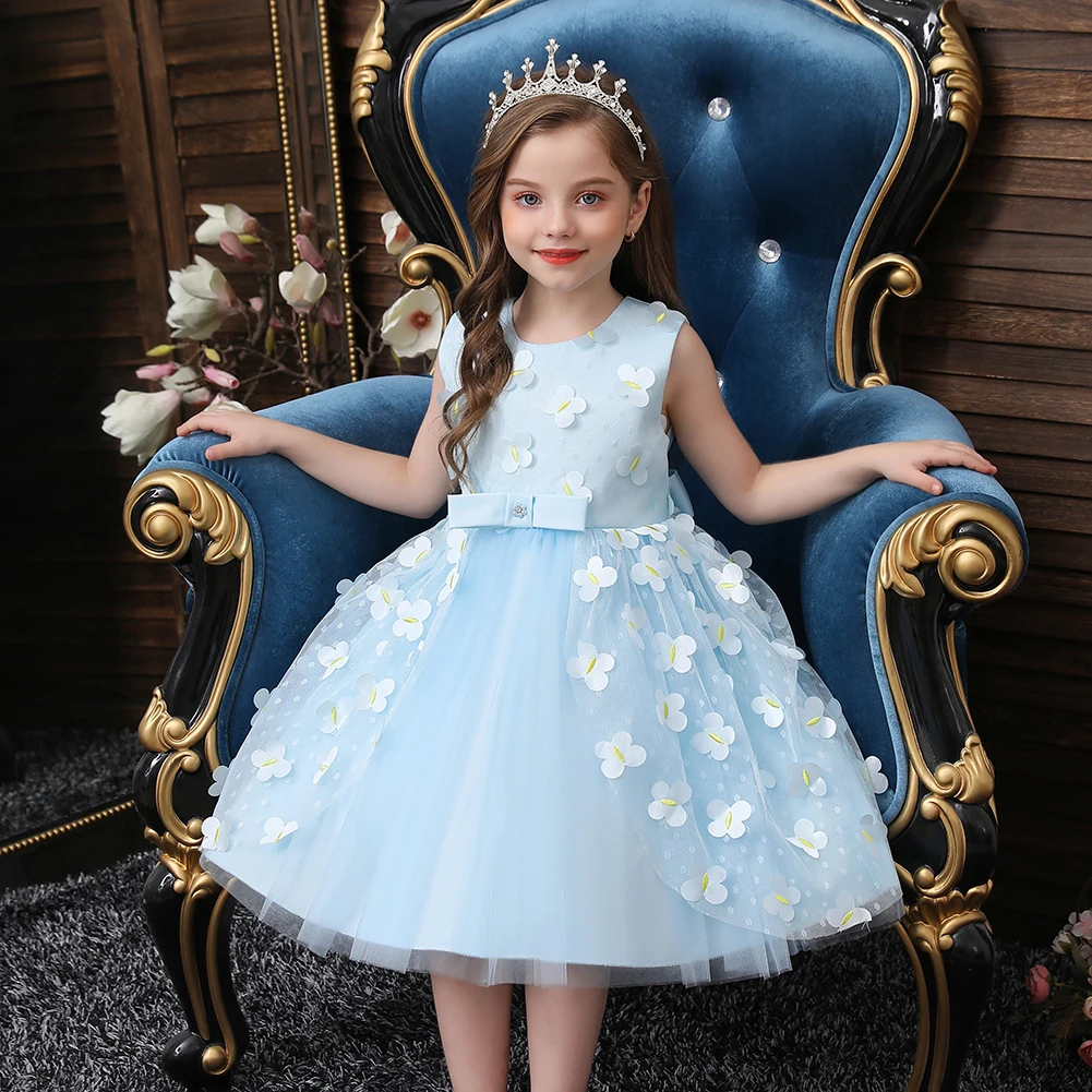 Toddler Girl Clothes Summer Baby Birthday Party Dress For Babies From 0 12 Months Children  Frocks