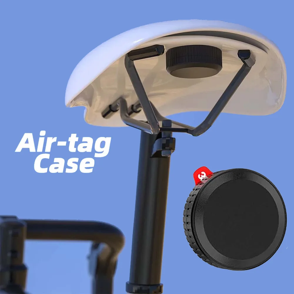 Protective Case for AirTag Waterproof Cover Holder with Adhesive Sticker Compatible with AirTag Cover for Bike Wallet Suitcase