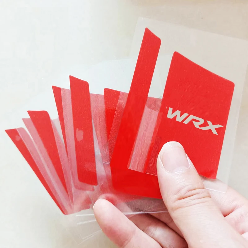 6Pcs Car Wheel Sticker For Subaru WRX Auto Accessories