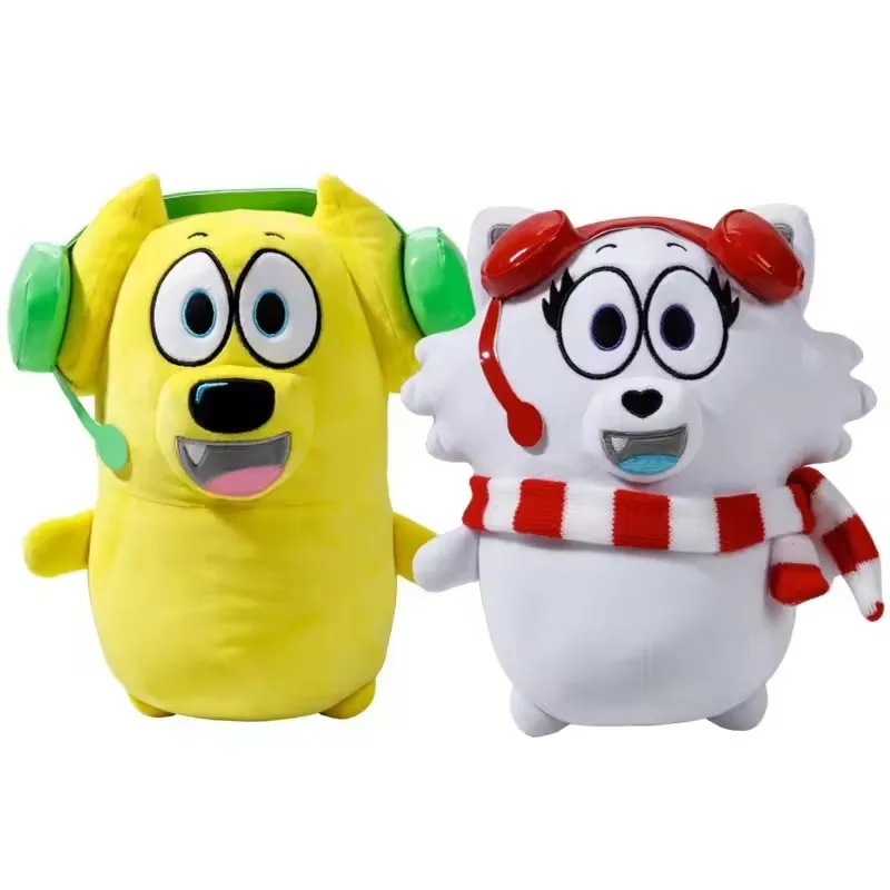 Novo quente tyler e snowi snuggle pacote de pelúcia jogo periféricos anime brinquedo bonito figura macia animais bonecas coleção presentes cutsom