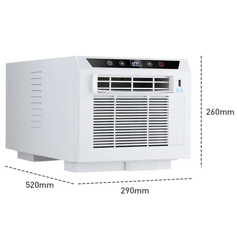 HHR-20 มินิแบบพกพาเครื่องปรับอากาศระบายความร้อนมือถือ USB ชาร์จเร็วฟรีติดตั้งรีโมทคอนโทรลจับเวลาสําหรับโฮมออฟฟิศ