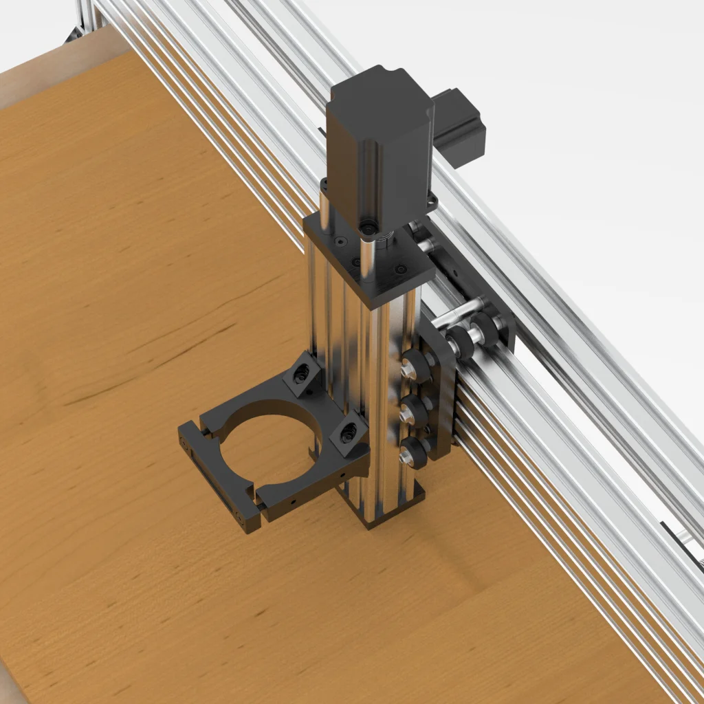 OpenBuilds Router Spindel Montieren