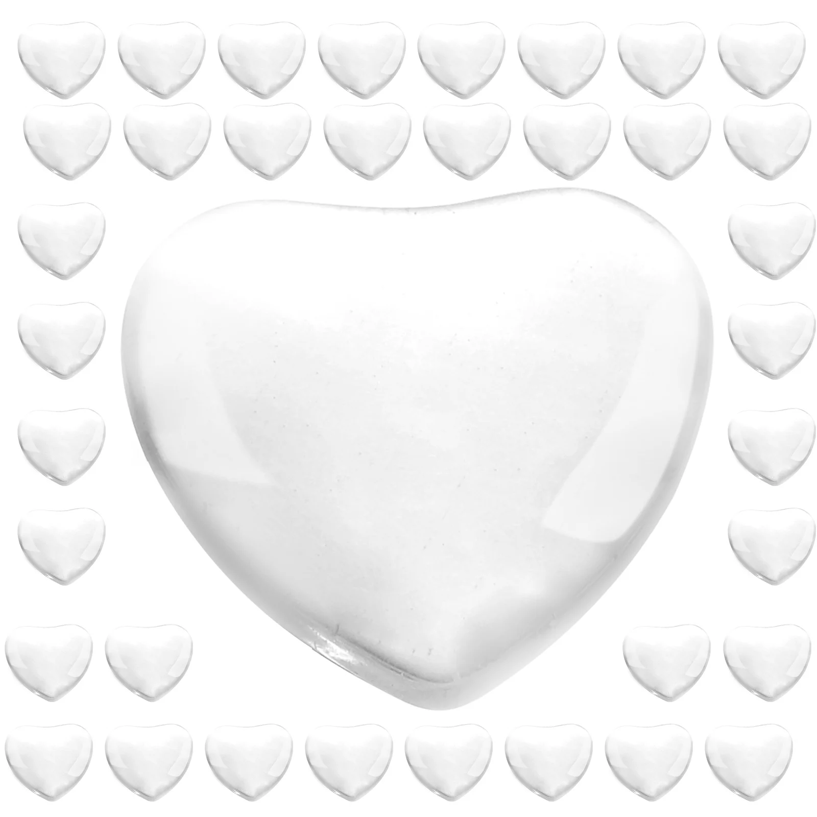 30 pièces de perles de couleur d'ongle en verre, affichage de vernis clair, utilisation pratique en Salon, tableau de couleurs d'ongles, panneau de vernis, outil de manucure