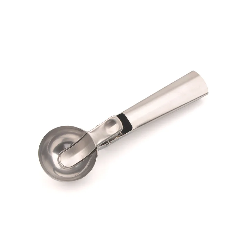 Stainless Steel Ice Cream Scoop Household Fruit Ball Maker Watermelon Scooper Creative Dessert Spoon for Melon Sorbet