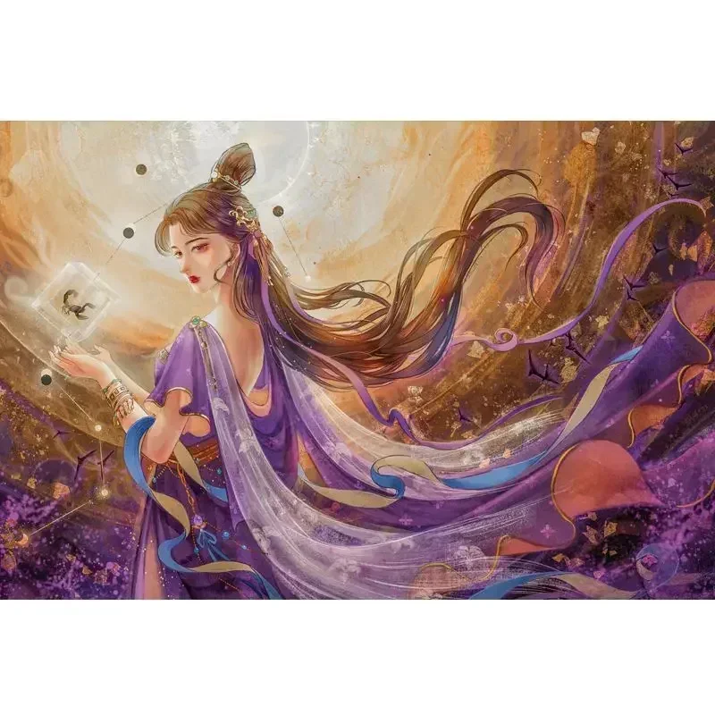 150 قطعة أنبوب اختبار صغير بانوراما الألغاز للبالغين لعبة الضغط الثلاجة لغز لعبة الأسرة الديكور ألعاب تعليمية #6