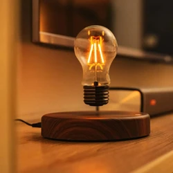 Creative Magnetic Levitation Bulb Decorative Night Light for Bedroom Living Room Study A Special Gift Novelty Globe Magnetic