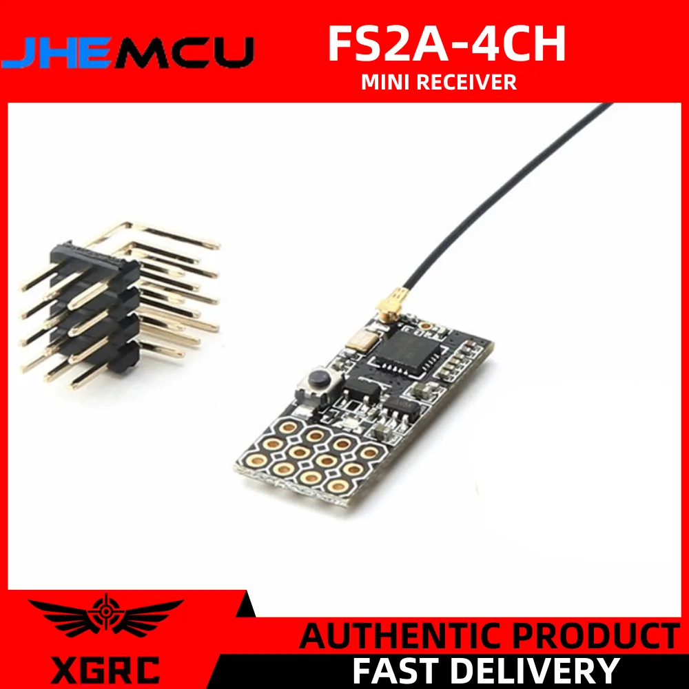 FS2A 4CH AFHDS 2A Mini Receptor Compatível Saída PWM para Flysky i6 i6X i6S / FS-i6 FS-i6X FS-i6S Transmissor