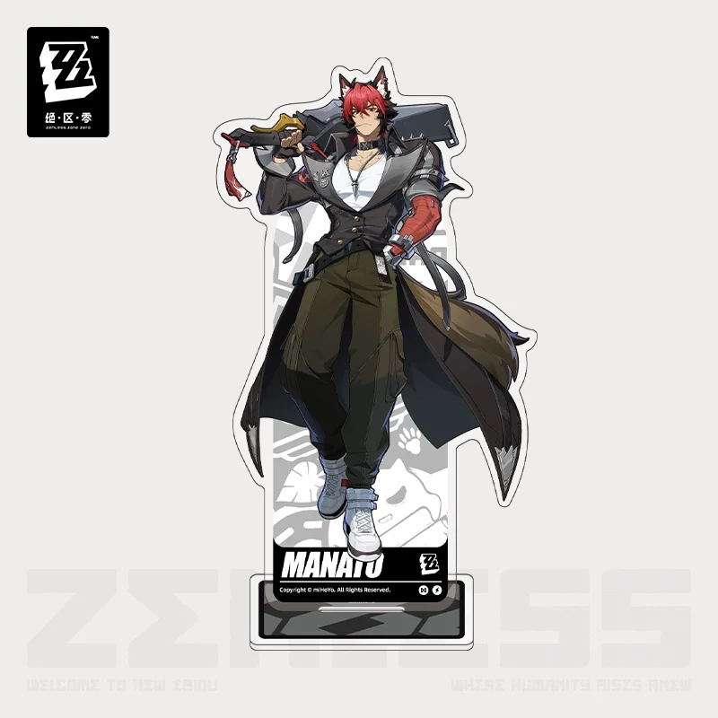 Sunsyea Zenless Zone Zero Official Merch miHoYo Original LH Series Acrylic Stand Badge Spook Shack