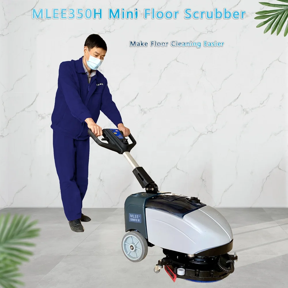 

MLEE350H 180 Degree Reverse Compact 12 Liters 13 Inch Scrubber Floor macshine