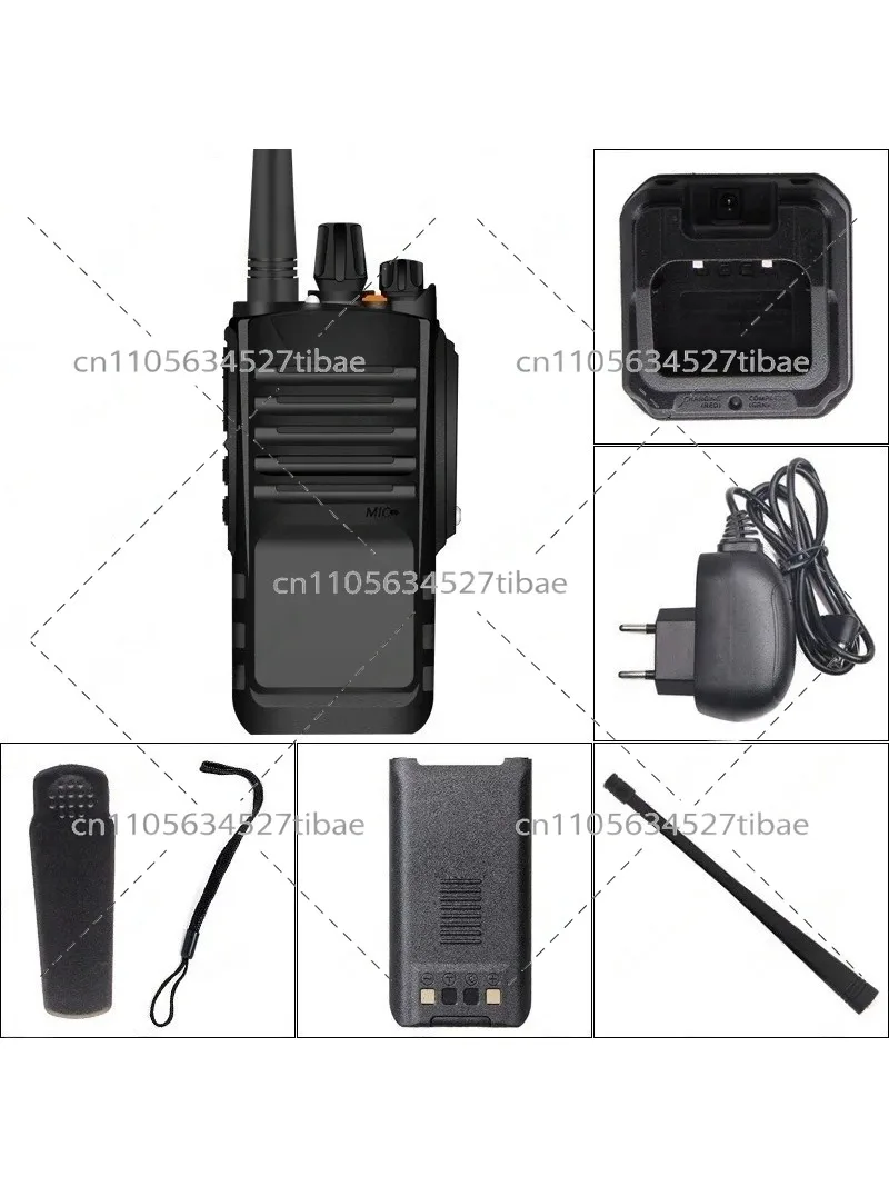 BF-9700 Portable Waterproof UHF Two-Way Radio Transceiver Walkie Talkie for Ham Amateur Professional Use