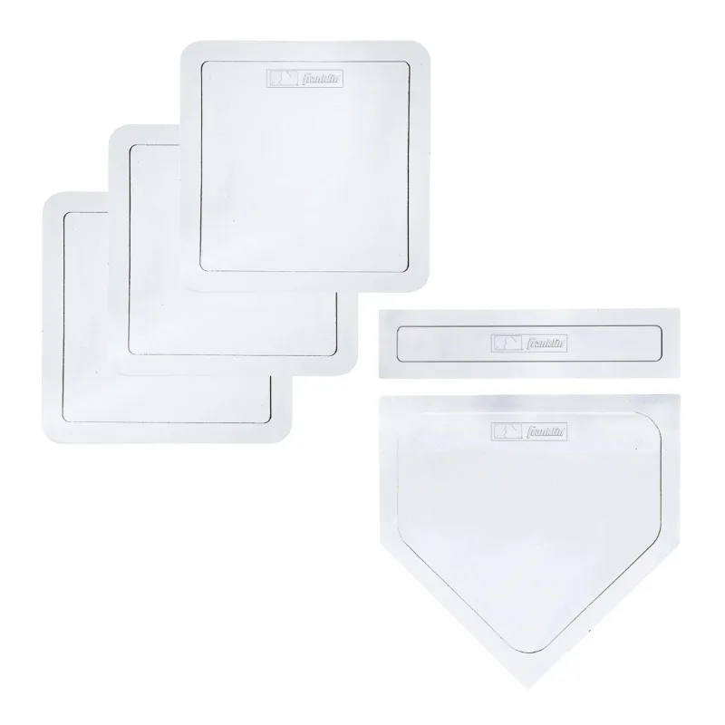 

Sports Baseball Base + Plate Set - Throw Down Baseball + Kickball Rubber Bases