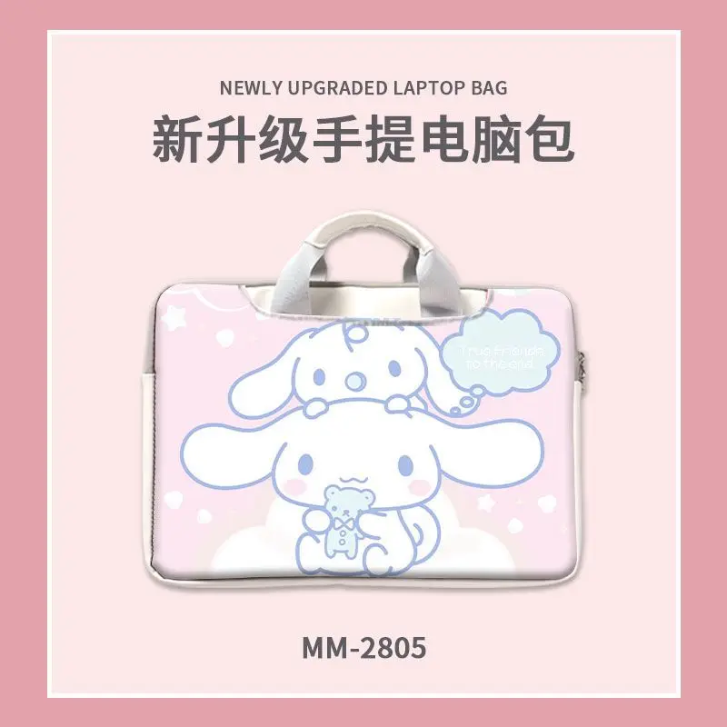 

Sanrio Cinnamon Rolls Stitch Симпатичная сумка для ноутбука 13, 14, 15, 16 дюймов Водонепроницаемая сумка для ноутбука Macbook Air Pro 12 Сумка Dell Huawei