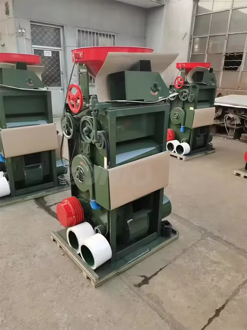 Mini Rijstmolen 900 kg per uur 2023 Middelgrote 30tpd 2ton Rijstmolen Maïs- en Rijstfreesmachine