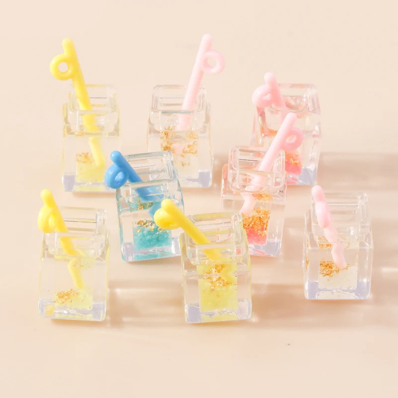 Leslie 10 Stück Gemischte Stile Sommer-Glasfläschchen mit Perlen-Muschel-Anhängern für DIY Ohrringe, Schlüsselanhänger, Halsketten und Schmuckherstellung – Detail 22