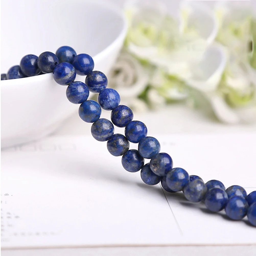 

1Set Natural Lapis Lazuli Loose Beads Fine Craftsmanship DIY Jewelry Accessories for Bracelets Necklaces Creative Crafts 92