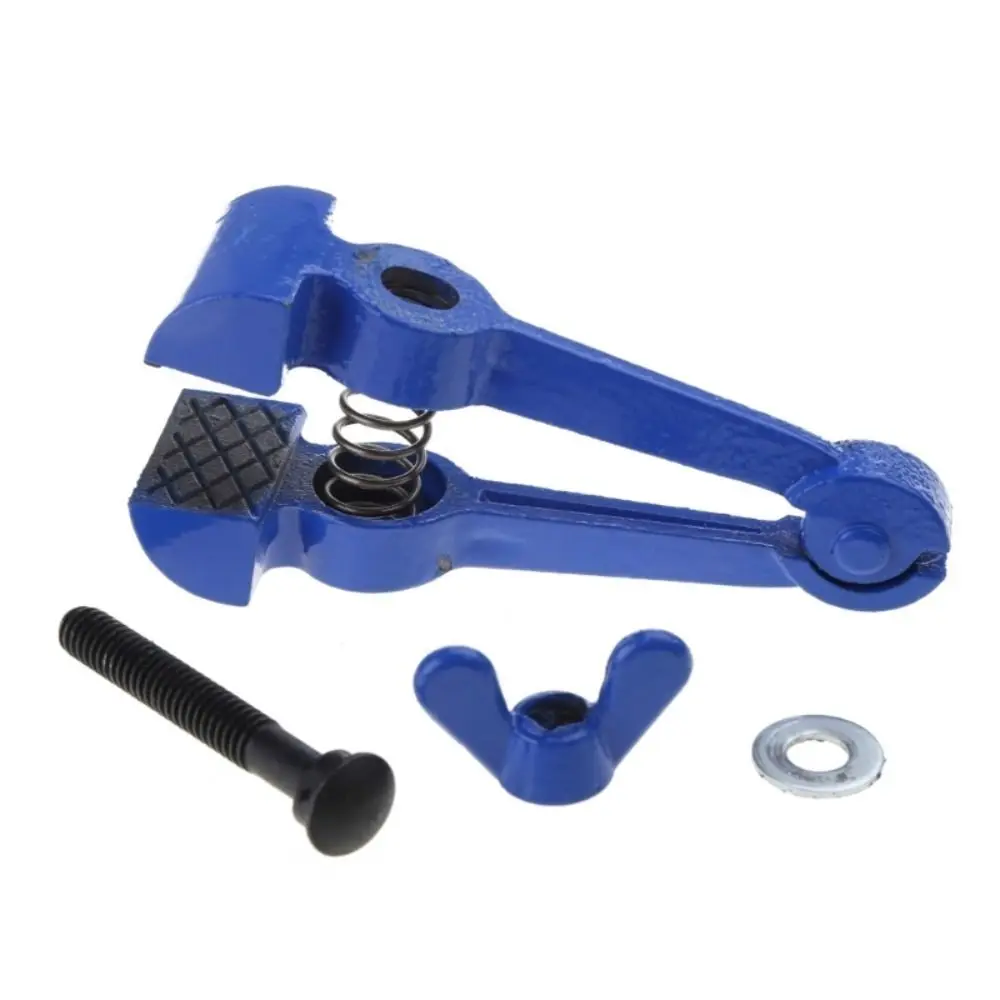 

Easy To Use Hand Vise Precision Vise Heavy Duty Fixed Pliers Mini Manual Vise Blue Hardware Multifunctional Pliers Hardware