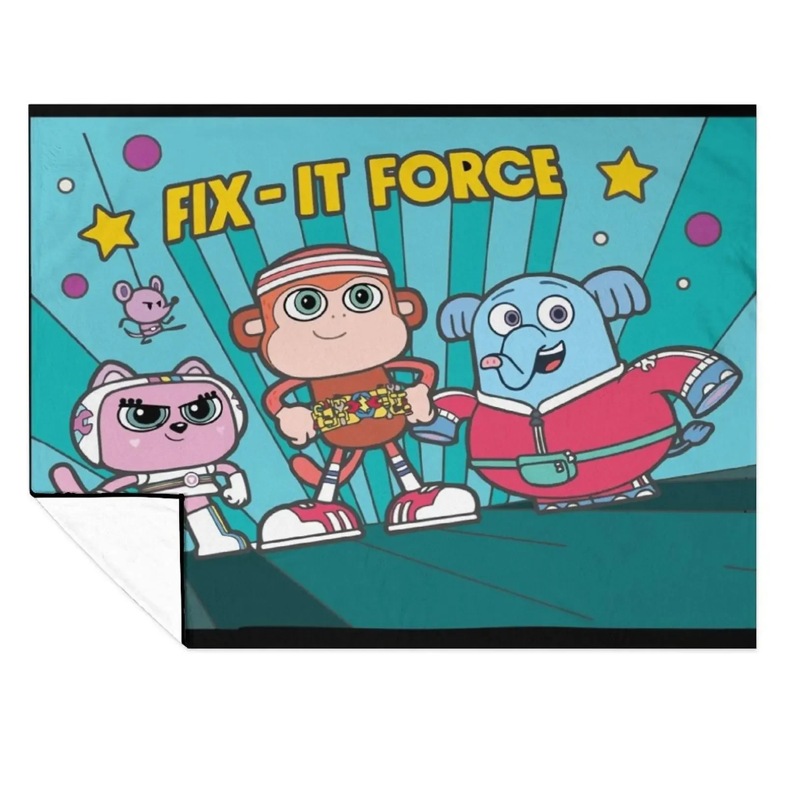 

fix-it force chico bon bon Throw Blanket Blankets For Baby Weighted Decorative Sofa blankets ands Blankets