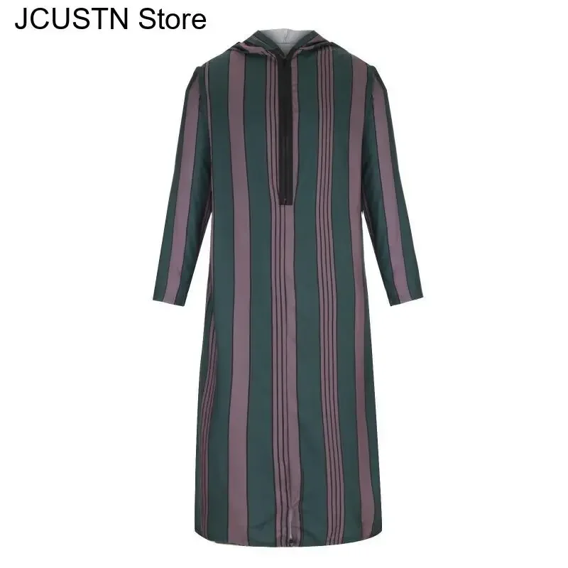 

Men Muslim Kaftan Thobe, Pakistan Traditional Kurta Loose Robe, Arab Abaya Turkish Ethnic Long Dress, Dubai Islamic Casual Wear