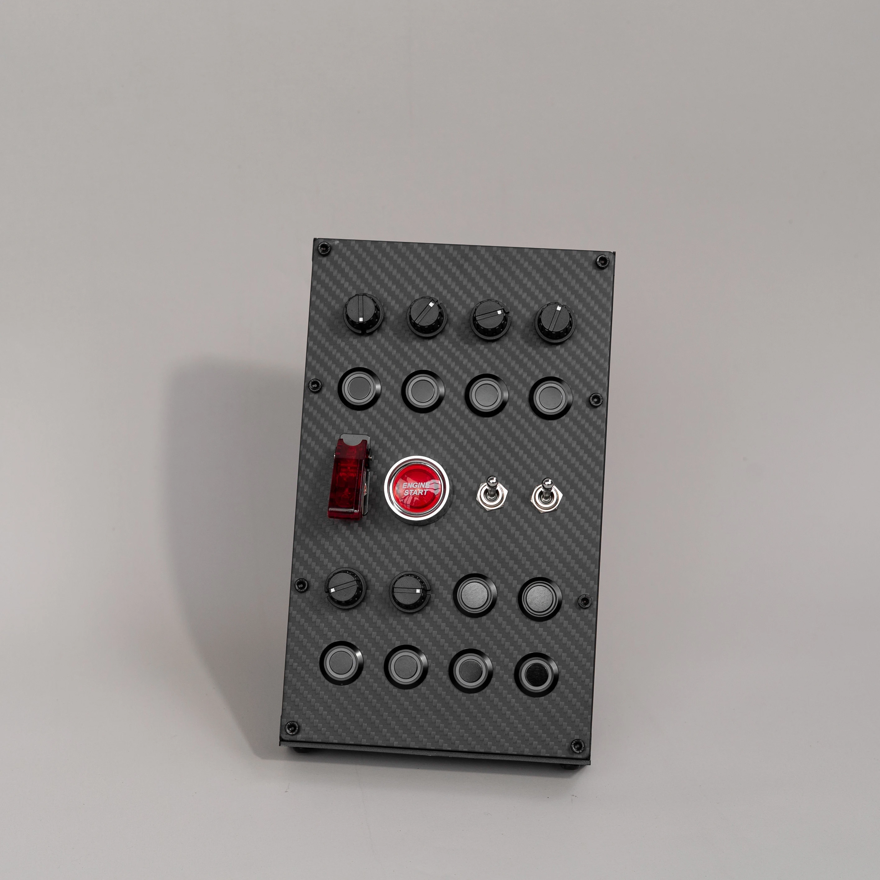 azracing Simulated Racing Button Box, A multifunctional USB Button Box Suitable for PC Windows Steering Wheel, Type-C Interface,