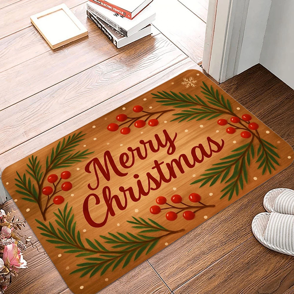 1 Stück Weihnachts-Zwerg-Willkommens-Fußmatte ist eine wunderbare Weihnachtsgeschenkmatte, die für Zuhause und Weihnachtsdekoration von Türen perfekt sind