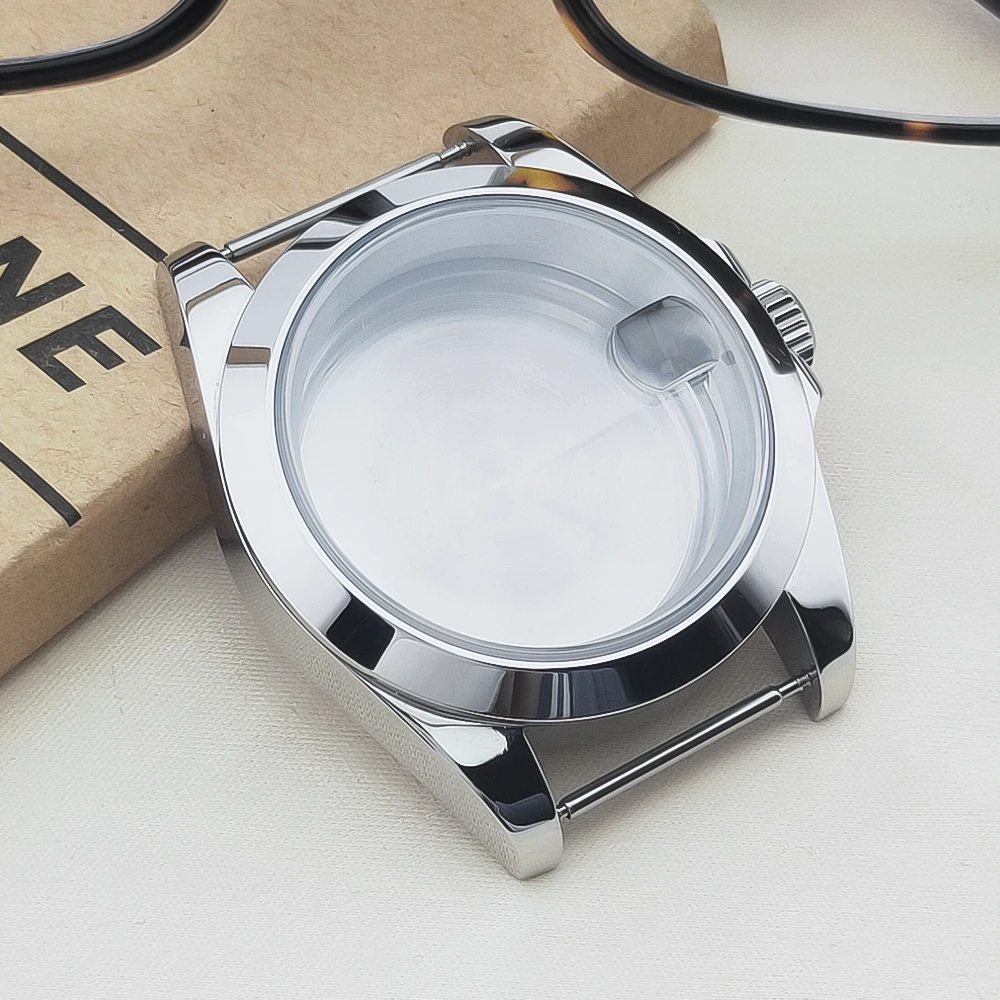 NEITON 36mm 39mm Silber Uhrengehäuse Saphirglas FitNH35 NH36 NH34 ETA2824 PT5000 Uhrwerk – Detail 9