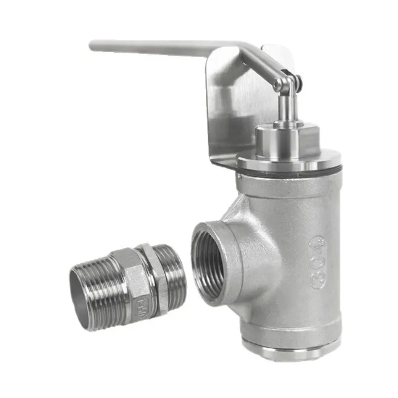 Lever valve 304 stainless steel honey filling viscous liquid paste valve honey outlet manufacturer