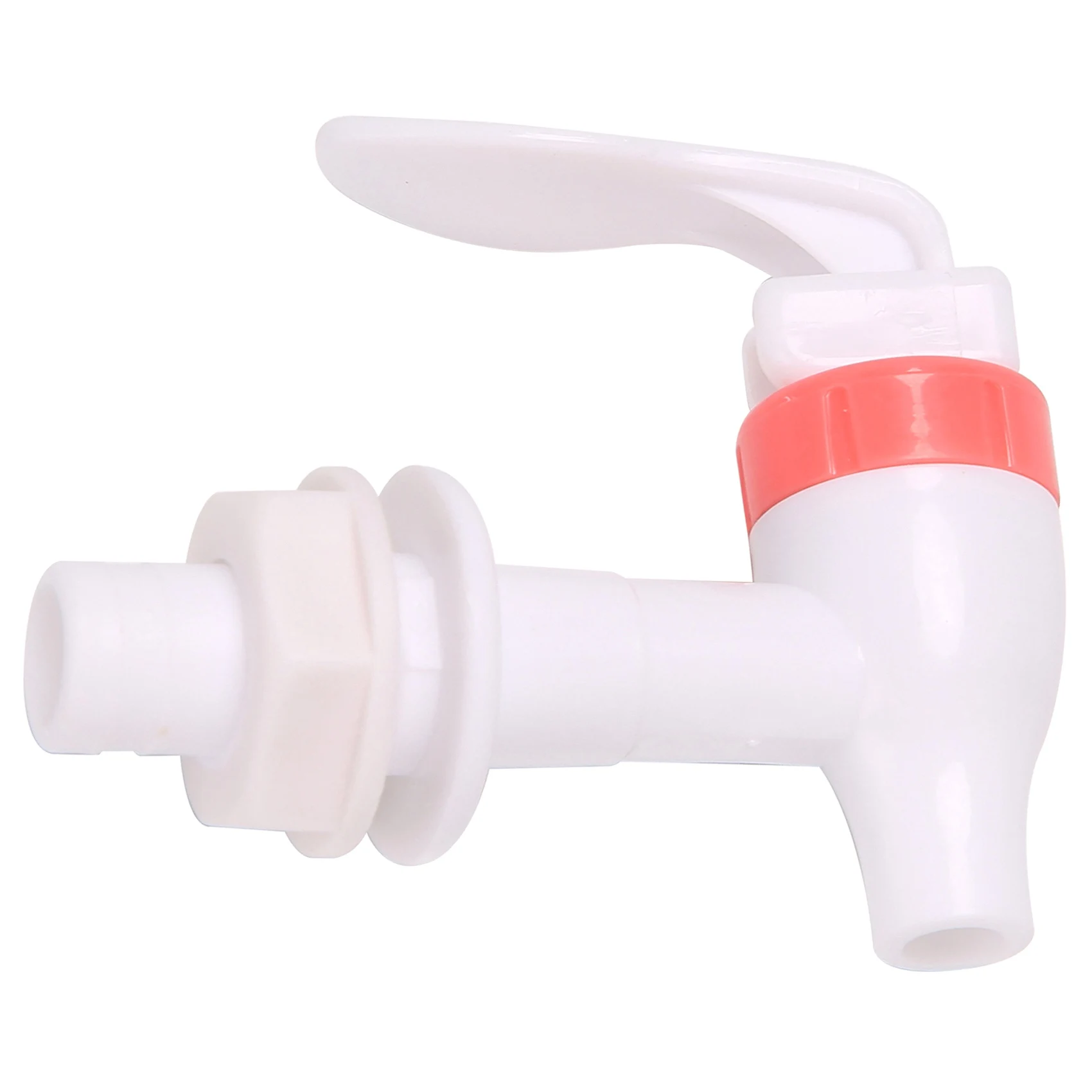 Spare Part Faucet Plastic Tap Drain Tap Dispenser White Pink