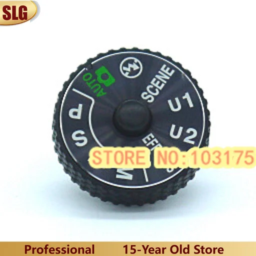 Unidad de botón de modo de Dial de cubierta superior para Nikon, pieza de reparación de repuesto de cámara SLR, Original, nuevo, D7100, D7200