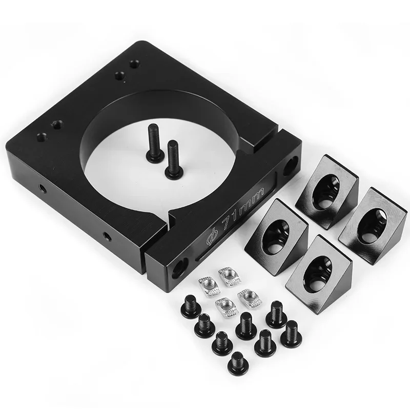 Dotbit Engraving Machine Accessories Spindle Fixture Fixed Seat CNC Spindle Fixture, Spindle Seat 71/65/52 Mm
