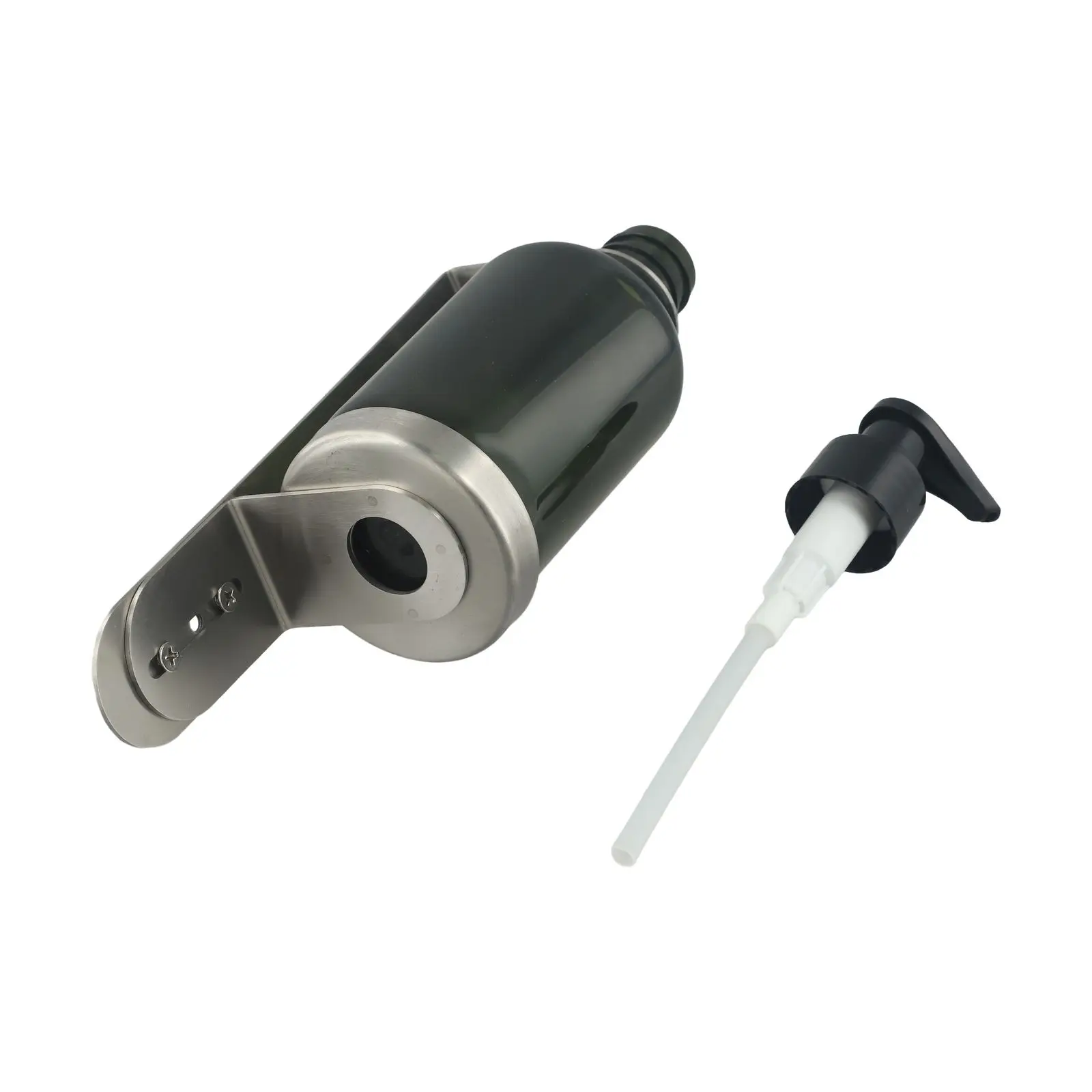 

Easily Accessible Wall Mount Manual Soap Dispenser For Various Liquids Like For Shampoo And Body Wash At Home Or Workplaces