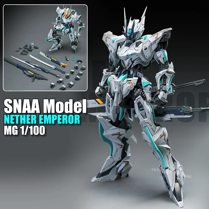SNAA نموذج NETHER EMPEROR MG 1/100 YR-05 اللعب الجمعية أطقم منمذجة عمل أرقام البلاستيك روبوت هدية