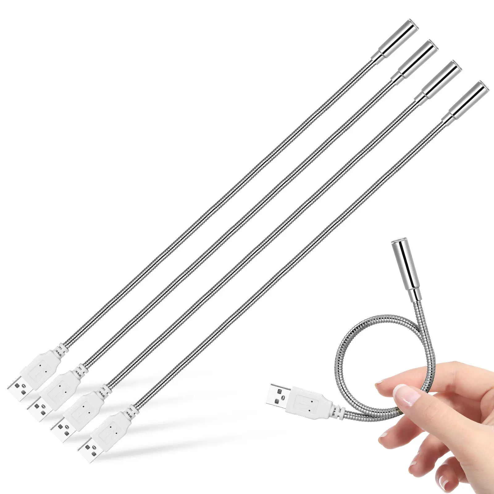 4Pcs Usb Night Ligh…