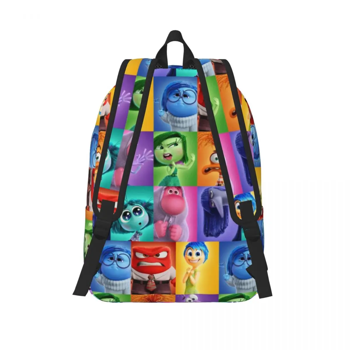 Inside Out For Girls Boys Large Capacity Student Backpack Lightweight waterproof Backpack 15in 17in