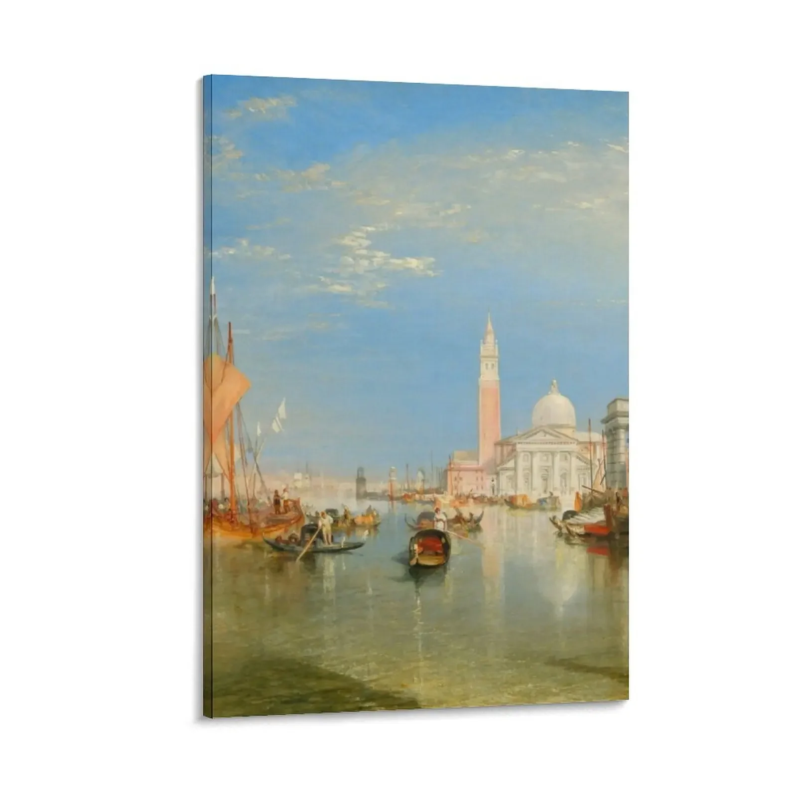 

Joseph Mallord William Turner Venice - The Dogana and San Giorgio Maggiore Canvas Painting stickers & posters